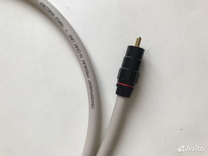 Цифровой кабель Transparent Premium 75-ohm 1,0 m