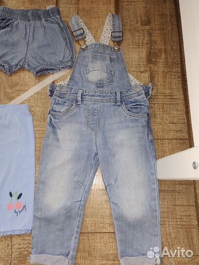 Пакет вещей на девочку 86 размер