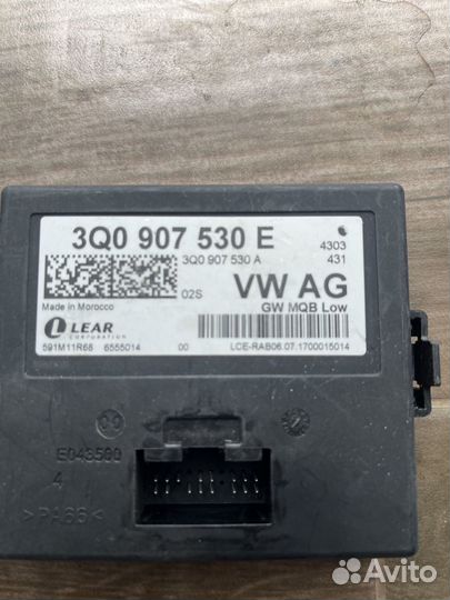 Блок комфорта skoda