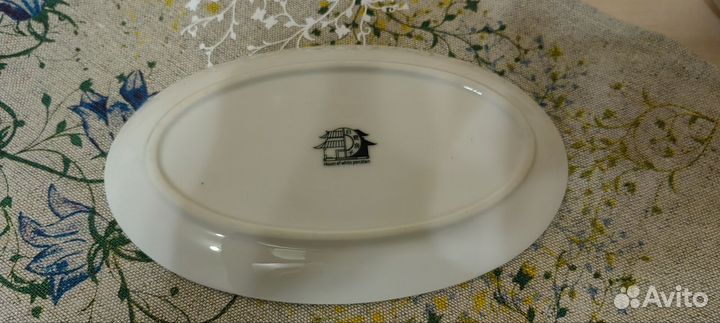 Соусник с блюдцем