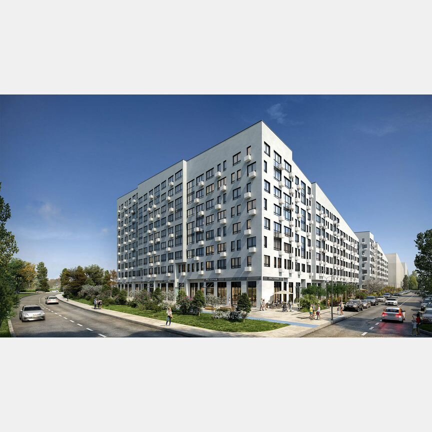 3-к. квартира, 54,8 м², 2/9 эт.