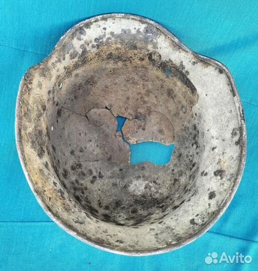 Каска Немецкая Крепкая для Реставрации