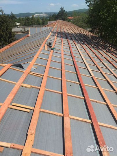 Крыша кровельные работы