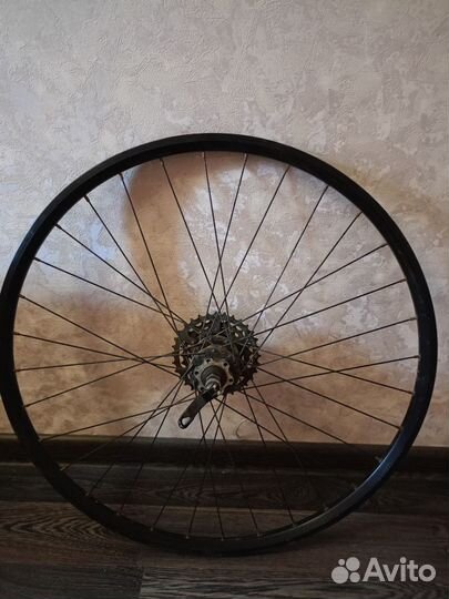 Колесо 27,5 заднее, алюминиевый двойной обод