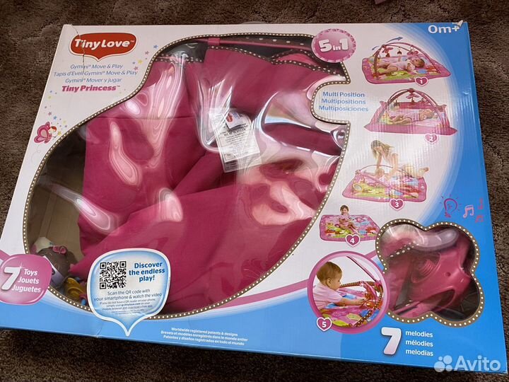 Развивающий коврик для малышей Tiny Love