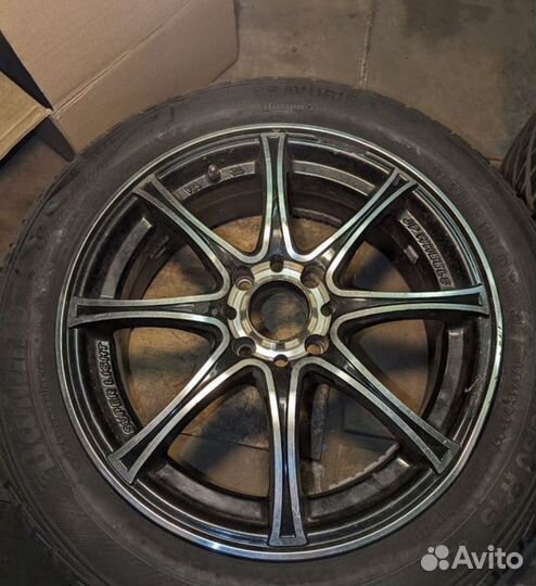 Комплект летних колес r15 стояли на ваз