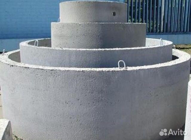 Кольца жби Бетонные для септика и водопровода