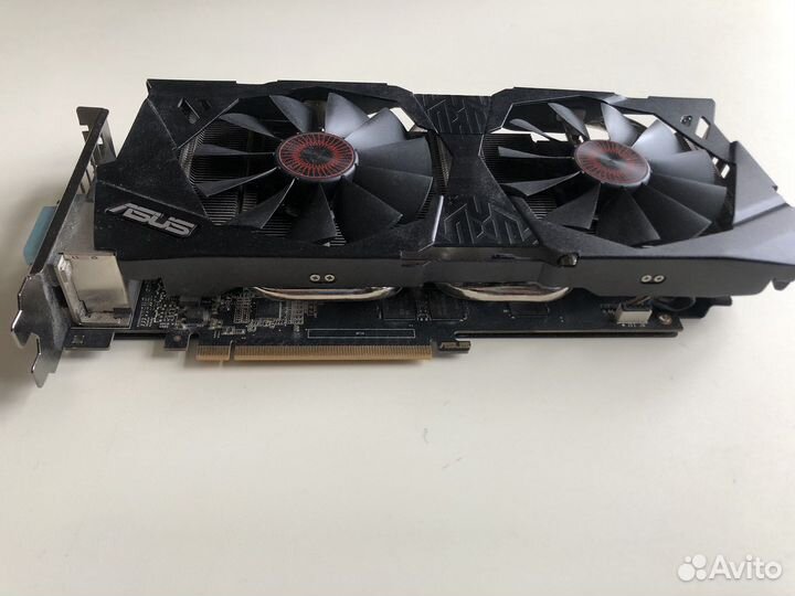 Видеокарта asus Strix Nvidia GeForce GTX 970