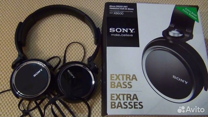 Наушники Sony MDR-XB 6000 Extra Bass