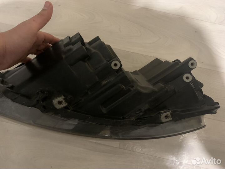 Передние фары depo на volkswagen polo