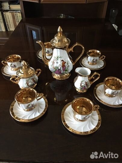 Сервиз чайно-кофейный «пастушка» (6 персон)