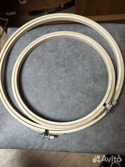 Пяльца деревянные