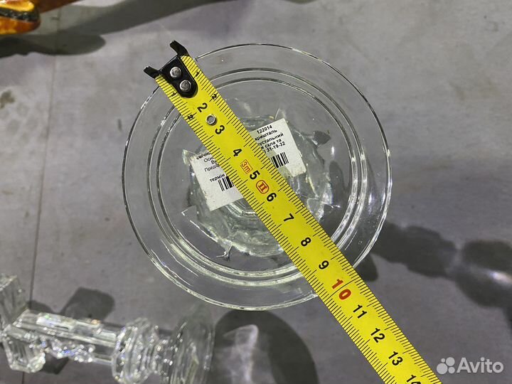 Хрустальные подсвечники