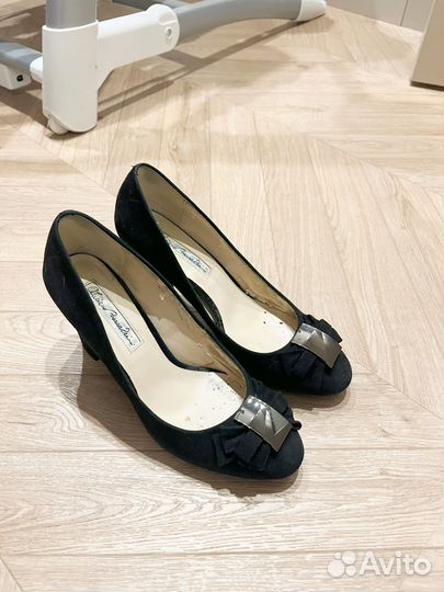 Туфли женские итальянские 37 размер замшевые