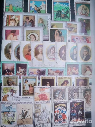 Огромная коллекция почтовых марок