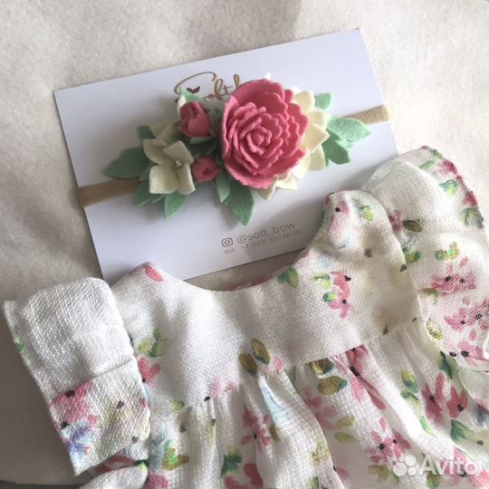 Повязки на голову one size/заколки