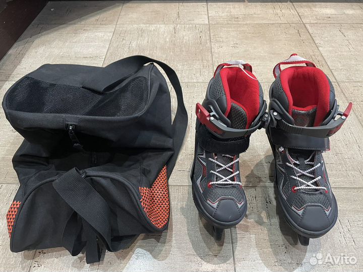 Коньки детские oxelo раздвижные 29-32р