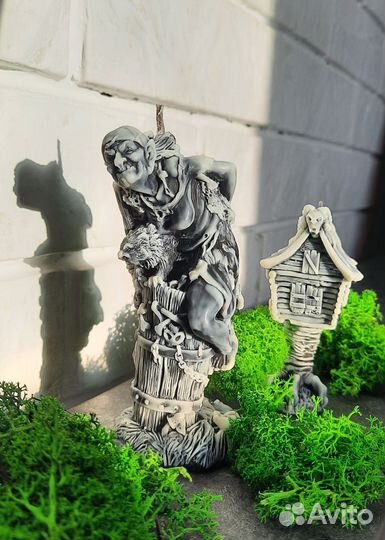 Свеча Баба Яга.Подарок.Оберег