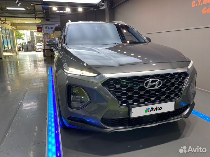 Hyundai Santa Fe AT, 2019, 41 000 км