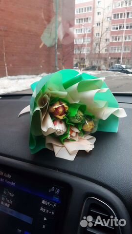 Букет из шоколадных цветов