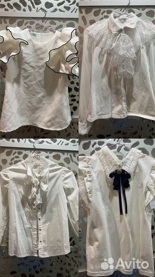 Школьная блузка 140