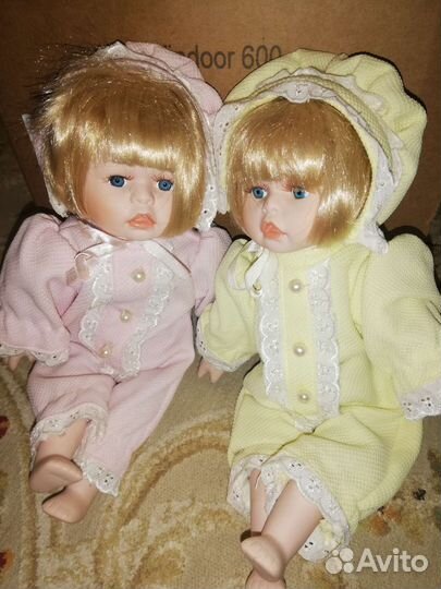 Куклы фарфоровые коллекционые