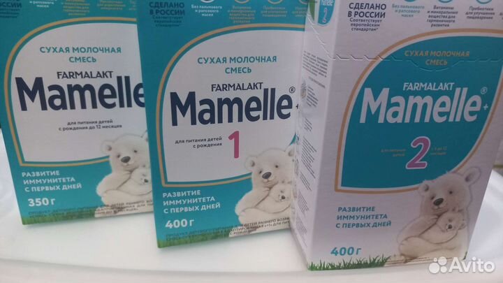 Смесь Мамелле #1 400гр и 0-12 350гр