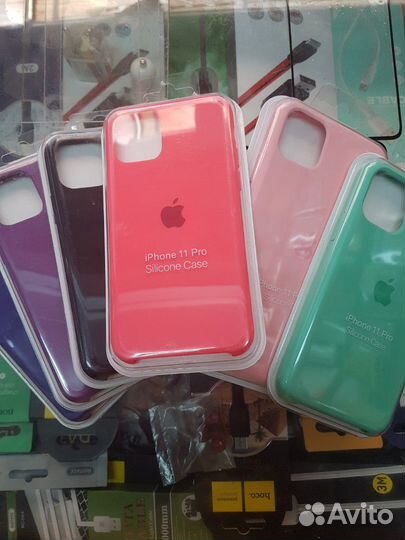 Чехлы силиконовые iPhone xr-xs и одиннадцатые