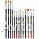 Кисти пифагор, набор 15 шт