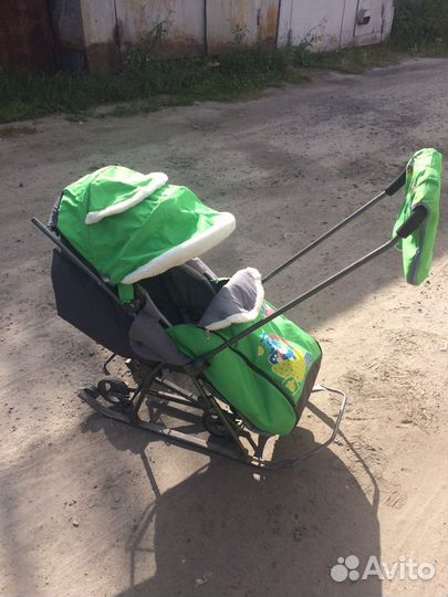 Коляска санки