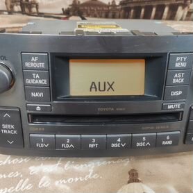 Toyota Avensis bluetooth AUX доработка тойота