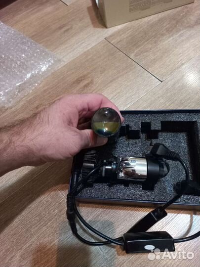 LED лампочки, линзы H4