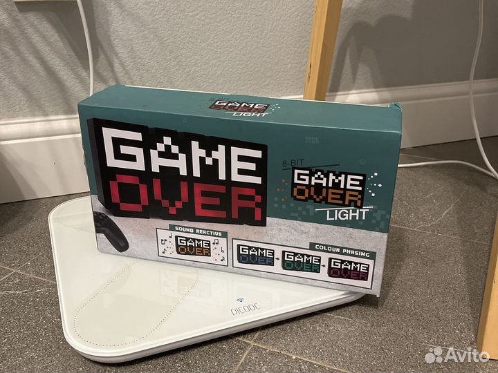 Светильник Game Over