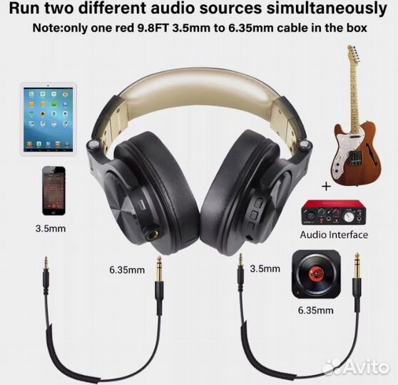 BT5.2 гарнитура складная OneOdio A70 Fusion