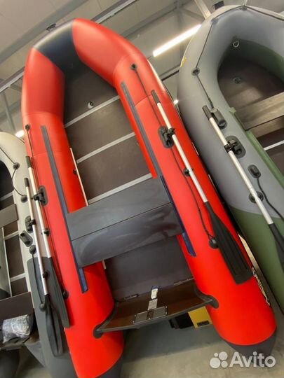 Лодка пвх Andromeda 305 красно-синяя