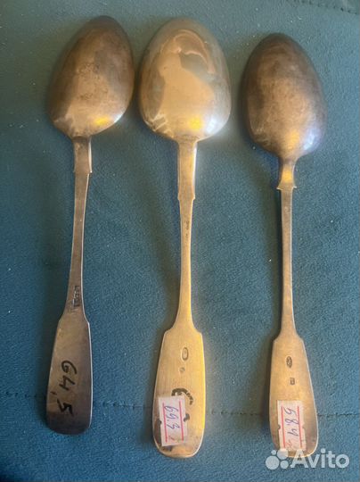 Ложка столовая серебро 84 пробы