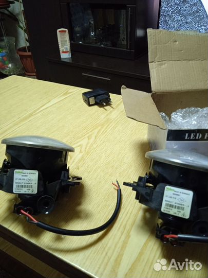 Противотуманные фары рено дастер 2016