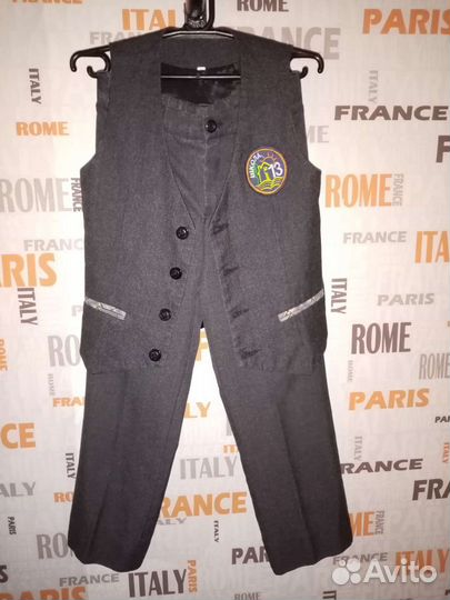 Школьный костюм для мальчика 128