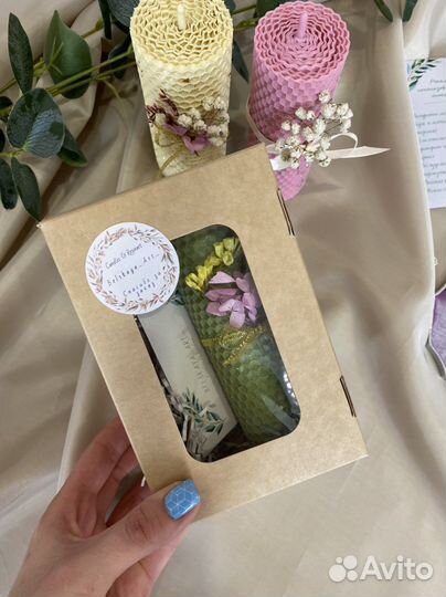 Свечи из вощины