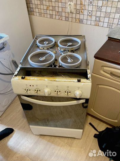 Ремонт электроплит Ремонт варочных панелей духовок