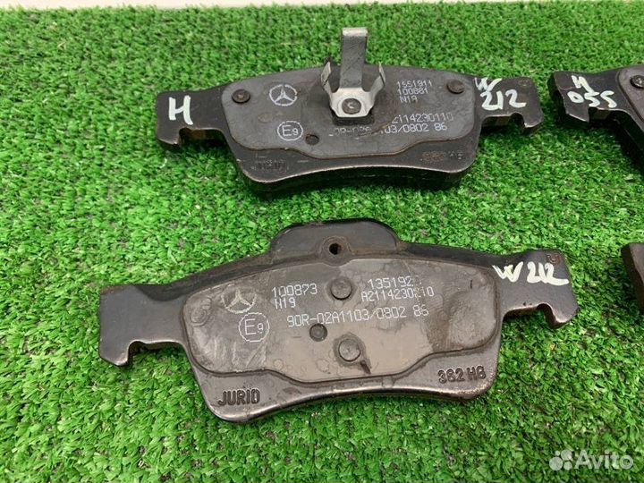 Колодки тормозные задние Mercedes-Benz E-350 W212