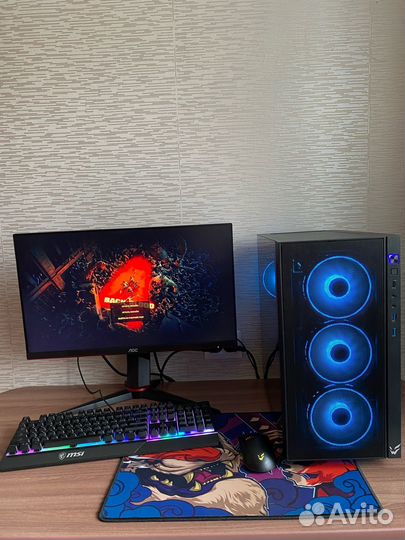 Игровой пк с монитором 165гц