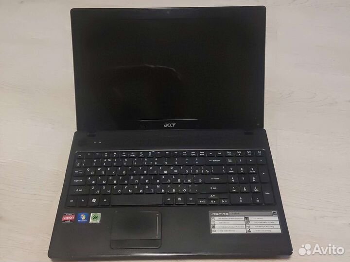 Ноутбук acer на запчасти