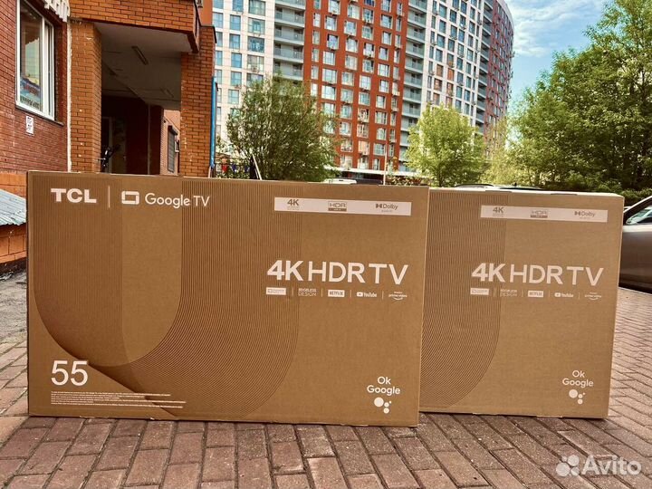 Телевизор TCL 55p635 4K SMART TV Новый