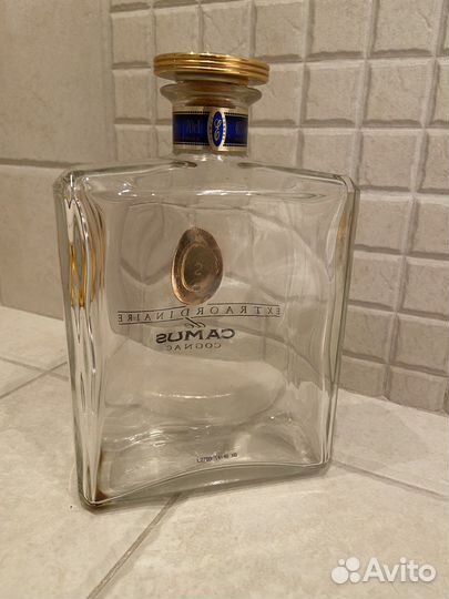 Бутылка из под коньяка camus