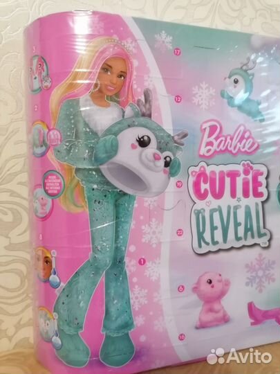 Barbie cutie reveal адвент календарь