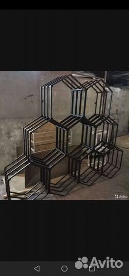 Дровник в стиле loft