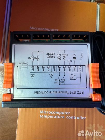 Блок управления Микропроцессор elii tech ETC-974