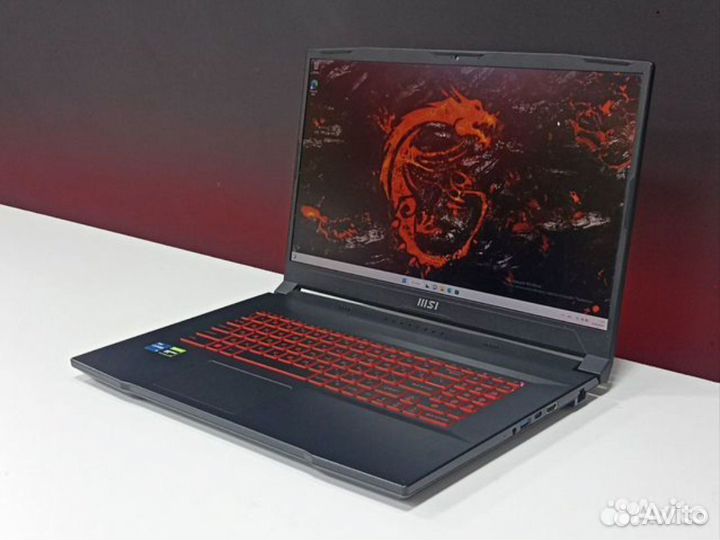 MSI Katana 17.3 144Hz GTX1650 Core i5 11400H 16G