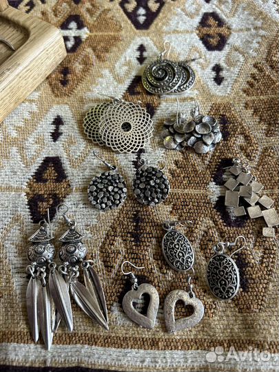 Серьги ручной работы